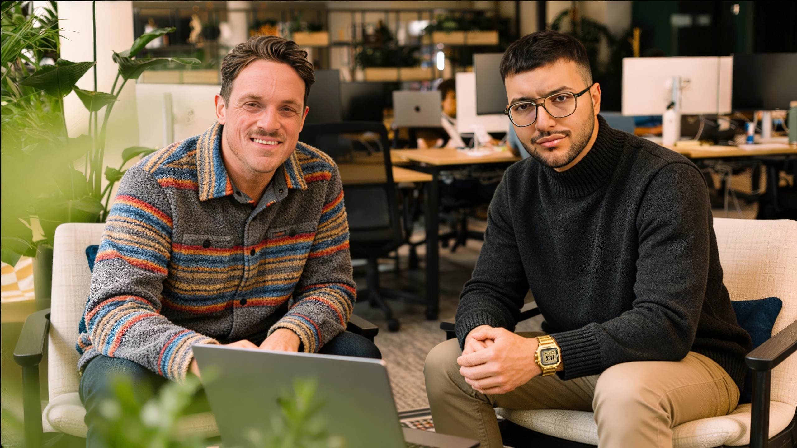 Sprout Agency founders — Steven and Teo